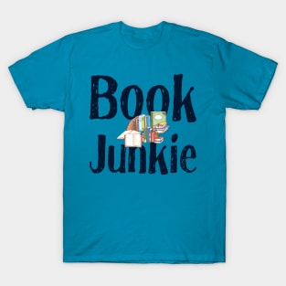 I'm a Book Junkie, Addicted to Reading T-Shirt